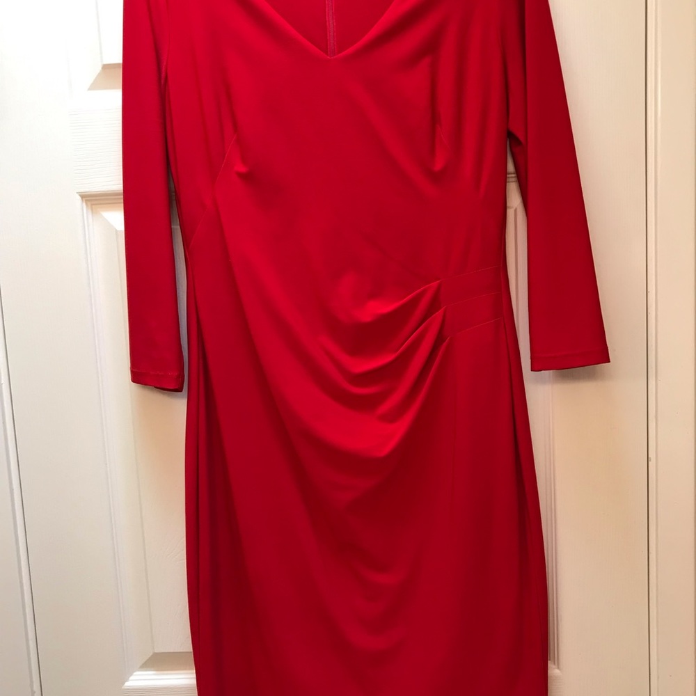 Ralph Lauren Red Dress S8